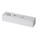 DIGITEL - Desk module Inox, Shuko, 3x socket 1х USBX2 UPD (4)