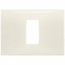 VIMAR - 09671.02 cover plate - 1 centered module ivory color NEVE UP