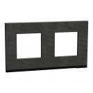 SCHNEIDER ELECTRIC - NU600487 cover frame - 2 gangs - 2 x 2 modules - stone