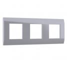 ACA LIGHTING - Рамка 3х2М немски стандарт MODYS Сребро 10101433120