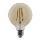 ACA LIGHTING - LED крушка димираща кехлибар FILAMENT G95 E27 10W 2700K 1160lm PALA9510WWDIMAM