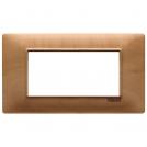 VIMAR - 14654.62 - Plate 4M wood pear-tree