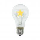 ACA LIGHTING - VINTASTAR E27 A60 STAR 2W 2700K 230V AC 200LM LED COG