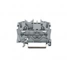 WAGO - Terminal GREY 4mm2 SCREWLESS series TOPJOB® S  2004-1201
