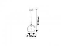 RABALUX - ПЕНДЕЛ TANESHA 6438 E27, 1X40W (2)