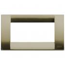 VIMAR - 16734.37 - Classica plate 4M met.antique brass