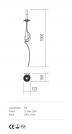 INCANTI - Аплик ETOILE IET W1XL 02 AP XL 1X28W E14 ORO (1)