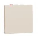 SCHNEIDER ELECTRIC - NU320344 New Unica - Two-way switch 10A screwless 2modules ivory