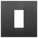 VIMAR - 19641.71 - Classic plate 1M technopolymer black