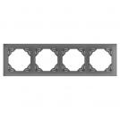 EFAPEL - FOUR GANG FRAME GREY 90940 TIS LOGUS 90 Aquarella