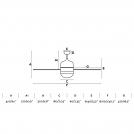FARO - CEBU White ceiling fan Ref.33606 (3)