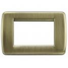 VIMAR - 16753.37 - Rondò plate 3M met.antique brass