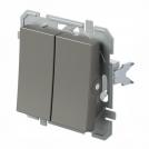TEM - Double button color Titanium Logiq SQ51TIXO (1)