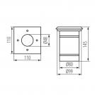 KANLUX - In-ground lighting fitting BERG 07171 35W GU10 (4)