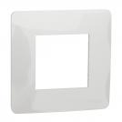 SCHNEIDER ELECTRIC - NU200218 New Unica - cover frame - 1 gang - 1 x 2 modules - white