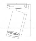 MAYTONI - LED Track Lighting FOCUS S TR020-1-GU10-WMG  LED GU10, 10W (2)