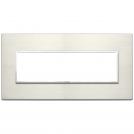 VIMAR - 21657.08 - Plate 7M aluminium titanium