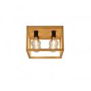 SEARCHLIGHT - Плафон SQUARE 54742-4NA E27 4x60W