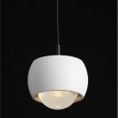 NOVA LUCE - Pendant lamp D: 9.6 H: 140cm  9002067  CONGA ⚡ LED 13 Watt ⚡ 220-240Volt ⚡ 922Lm ⚡ 3000K ⚡ IP20 ✴ White aluminium shade 