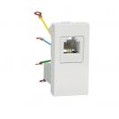 SCHNEIDER ELECTRIC - NU349118 Telephone socket RJ12 One module white