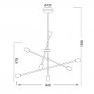 ACA LIGHTING - Пендел VINTAGE OD680107WH (1)