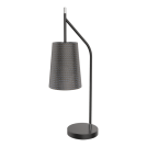 ELMARK - THERA TABLE LAMP 1XE14 BLACK/CHROM - 955THERA1T/BL