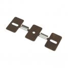 ACA LIGHTING - MC207210 METAL MOUNTING CLIP FOR PROFILE P207,P210,P66,P230