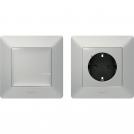 LEGRAND - 752354 Valena Life with NETATMO Pack ready to use - socket and switch Aluminium