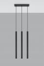 SOLLUX - pendant lamp PASTELO 3 black SL.0470 (3)