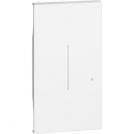 BTICINO - KW33M2 Lightable cover for Connected Dimmer/Switch item K4411CM2 - 2 module - white