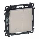 LEGRAND - 7 522 62 Push-dimmer Valena Life - 240 V~ - 50 Hz - with cover plate - ivory