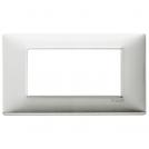 VIMAR - 14654.81 - Plate 4M brushed aluminium