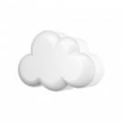 VITO - MINI LED NIGHT LAMP CLOUD 0.5W 2700K WHITE 220V EU.PLUG LIGHT SENSOR 5200700