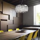 IDEAL LUX - pendant luminaire AUDI-80 SP5 TRASPARENTE 031743