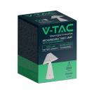 V-TAC - LED Настолна Лампа наклонена 1800mAh Батерия 180 x 240 3 в 1 бяло Тяло SKU: 7947 (6)