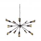 NOWODVORSKI - pendant luminaire ROD BLACK 9733