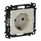 LEGRAND - 753220 2P+E socket with shut. Valena Life - auto. term. - German std -16A -250V~ -ivory