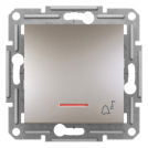 SCHNEIDER ELECTRIC - EPH1700169 Asfora-1p pushbutton10A screwl pilot -bell- bronze