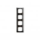 ABB - 2CKA001725A1534 Рамка четворна ABB Basic55 Сиво-бежова
