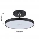 PAULMANN - LED Плафон  96776  Smart Home Zigbee 3.0 HILDOR⚡2700K⚡2000lm⚡230V⚡25W dimmable✴Черен мат/Хром (1)