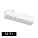 COUP LIGHT - Магнитен осветител 48V 6W SLIM GRILLE бяло - SlimMT6W-12T-WH