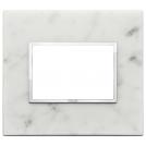 VIMAR - 21653.51 - Plate 3M stone Carrara white