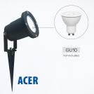 VIVALUX - Waterproof lighting fixture ACER/SP - 230V - GU10 - BK - IP65 VIV004313 (4)