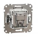 SCHNEIDER ELECTRIC - SDD113478S Sedna Design & Elements - TV/SAT Розетка 10db/3db, междинна, алуминий (1)