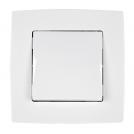 ELMARK - 190031 - ONE BUTTON CROSS SWITCH, WHITE METALLIC CITY 
