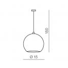 AZZARDO - Noa 1 PL-10200-CH-WH / AZ1045 (1)