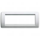 VIMAR - 16756.21 - IDEA Rondò Рамка 6М италиански стандарт Metallized silver