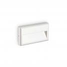IDEAL LUX - Фасадно осветително тяло  IP65 268347 FEBE-1 AP BIANCO