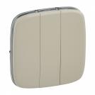 LEGRAND - 755036 Лицев панел за троен ключValena Allure КРЕМ
