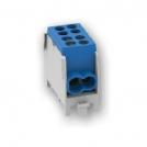 ARNOCANALI - Distribution terminal block 1P 100A blue cable 2x16/25мм2 DIN mounting BKB251N